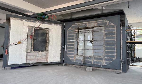 建筑构件耐火试验装置（垂直燃烧炉）